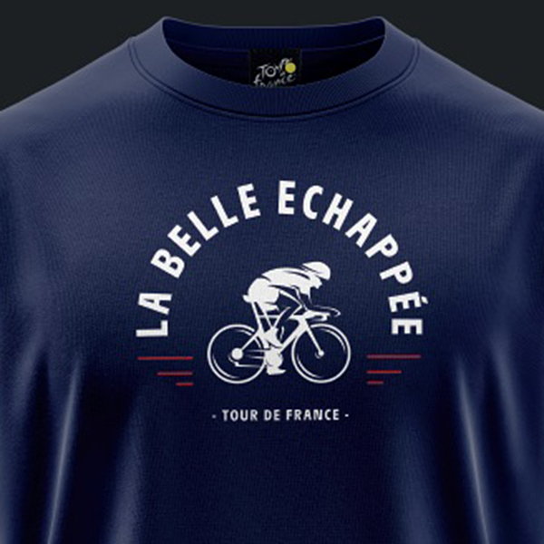 ツール・ド・フランス 2024 オフィシャル デザインTシャツ BELLE ECHAPEE