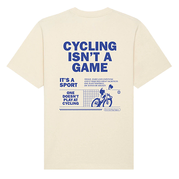 cois（ソワ）cycling isn’t a game サイクリング Tシャツ ブルー