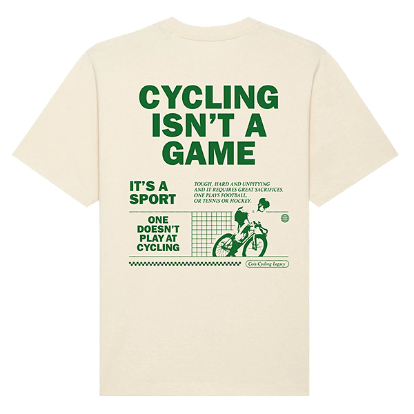 cois（ソワ）cycling isn’t a game サイクリング Tシャツ グリーン