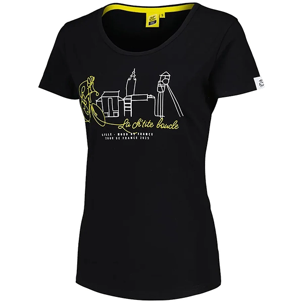 ツール・ド・フランス 2025 オフィシャル LILLE-NORD DE FRANCE レディースＴシャツ