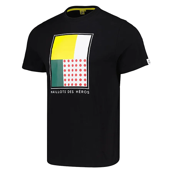 ツール・ド・フランス 2025 オフィシャル デザインTシャツ BLACK GRAPHIC