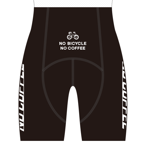 NO COFFEE × NO BICYCLE サイクルビブショーツ