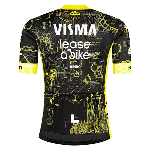 Team Visma | Lease a Bike Tour de France 2026 レプリカ半袖サイクルジャージ
