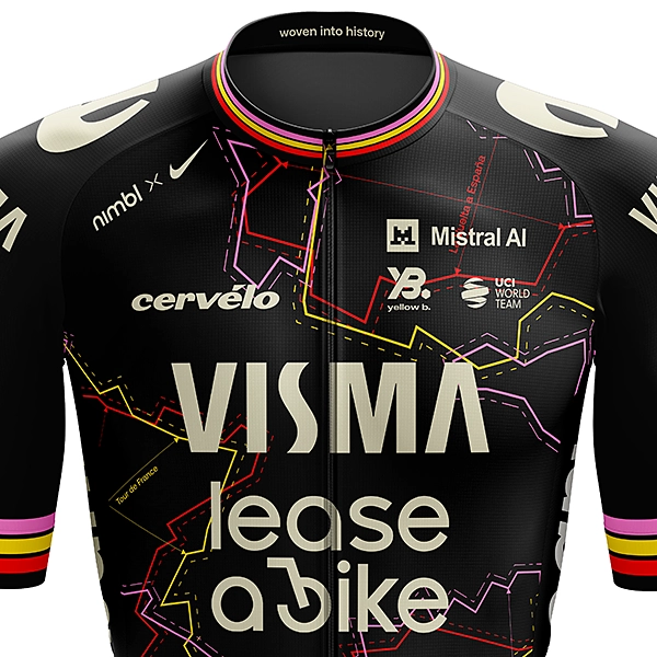 Team Visma | Lease a Bike  ジロ・デ・イタリア 2026 総合優勝記念 レプリカ半袖サイクルジャージ
