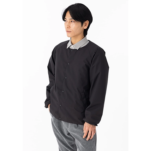 narifuri 2.5Lラウンドネックカーディガン BLACK