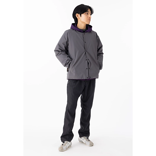 narifuri 2.5Lラウンドネックカーディガン CHARCOAL