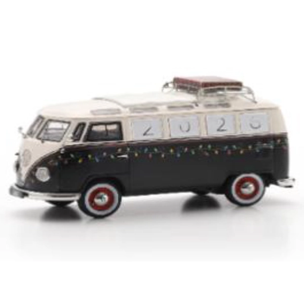 1/43スケール Schuco（シュコー）1960 VW T1 Bus "Christmas Edition 2026"