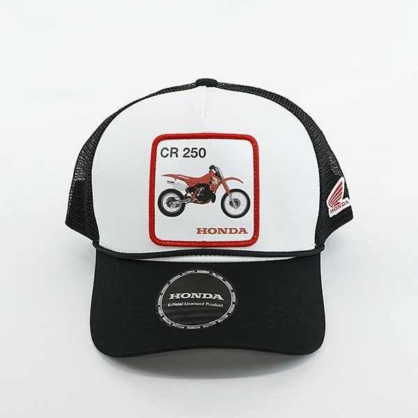 HONDA CR250 ワッペンメッシュキャップ