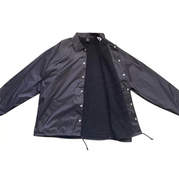 DRIVING-MAUL RUGBY(TM) COACHES JACKET WITH BOA & Embroidered logo BLACK