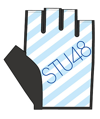 【アウトレット】STU48　サイクルグローブ　STU48ver.