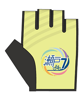 【アウトレット】STU48　サイクルグローブ　「瀬戸7」ver.