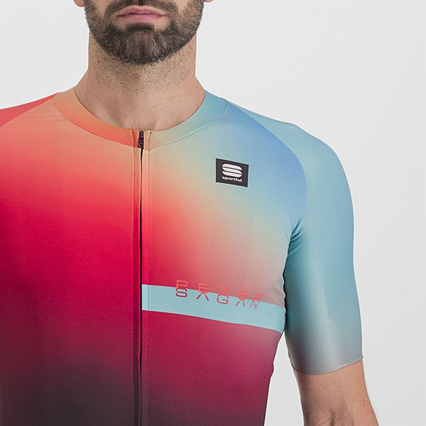 PETER SAGAN BOMBERジャージ レッドワイン