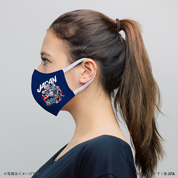 ONE PIECE 高性能デザインマスク サッカー日本代表Ver.