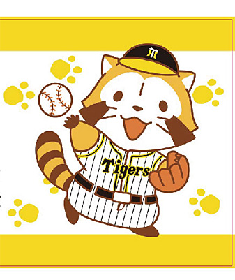 19 ラスカル 阪神タイガース フェイスタオル 野球 公式 J Sportsオンラインショップ サイクル 野球 サッカー ラグビーなど スポーツグッズ通販