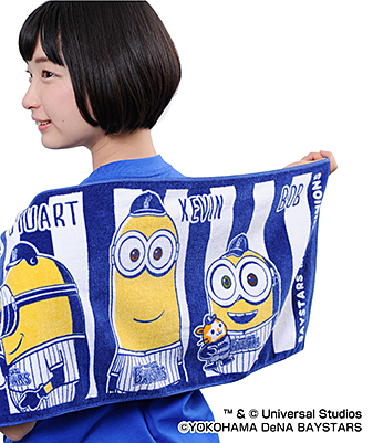 18ミニオン 横浜ｄｅｎａベイスターズ フェイスタオル 野球 公式 J Sportsオンラインショップ サイクル 野球 サッカー ラグビーなど スポーツグッズ通販