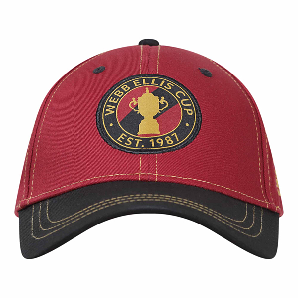RWC2023 ウェブ・エリス・カップ バッジキャップ バーガンディー ラグビー｜【公式】J SPORTSオンラインショップ｜サイクル・野球
