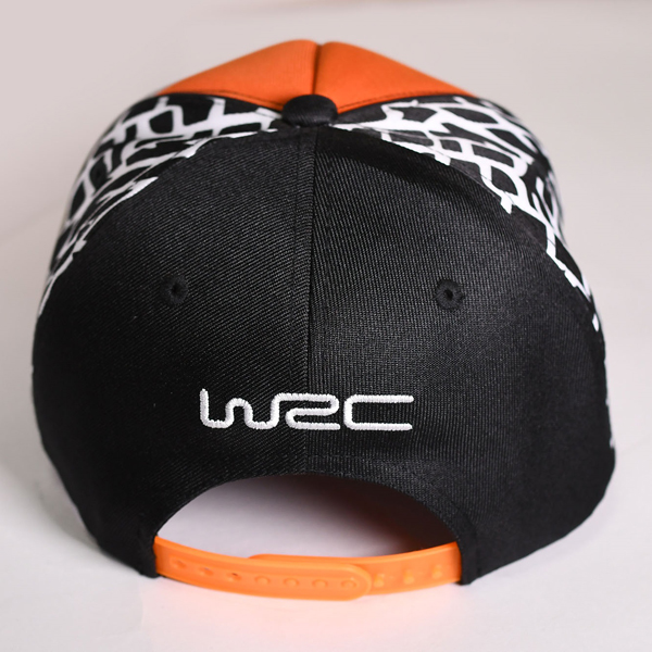WRC キャップ オレンジ/ブラック