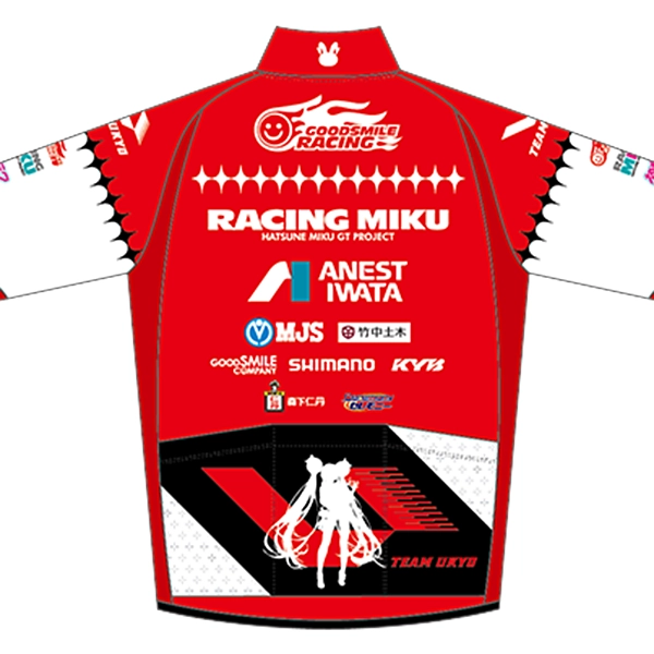 サイクルウインドブレーカー レーシングミク 2026 TEAM UKYO応援Ver.