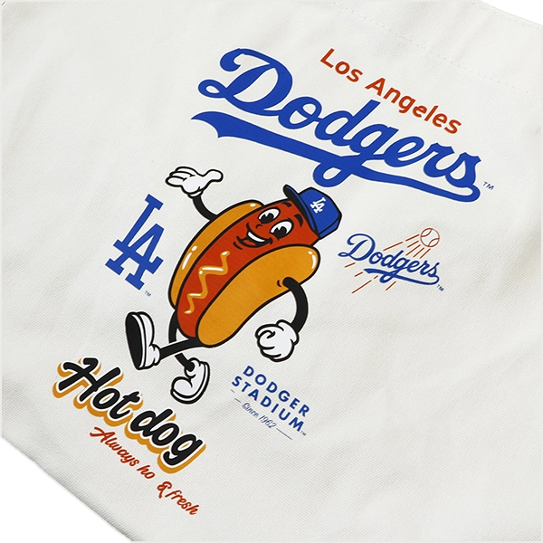MLB ロサンゼルス・ドジャース キャンバストートバッグ Hot dog