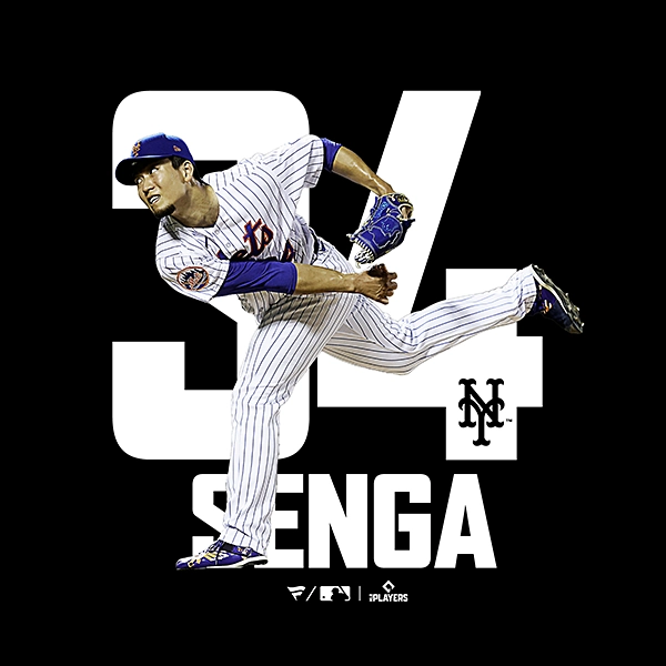 Fanatics ニューヨーク・メッツ 千賀滉大 グラフィック＆ナンバーTシャツ