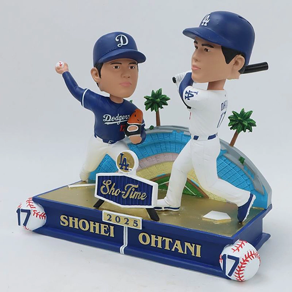 MLB ロサンゼルス・ドジャース 大谷翔平 二刀流ボブルヘッド 7inch（17.7cm）