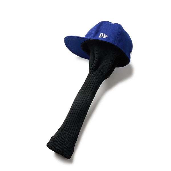 NEW ERA 【GOLF】 ドライバー用ヘッドカバー ロサンゼルス・ドジャース ダークロイヤル × ホワイト