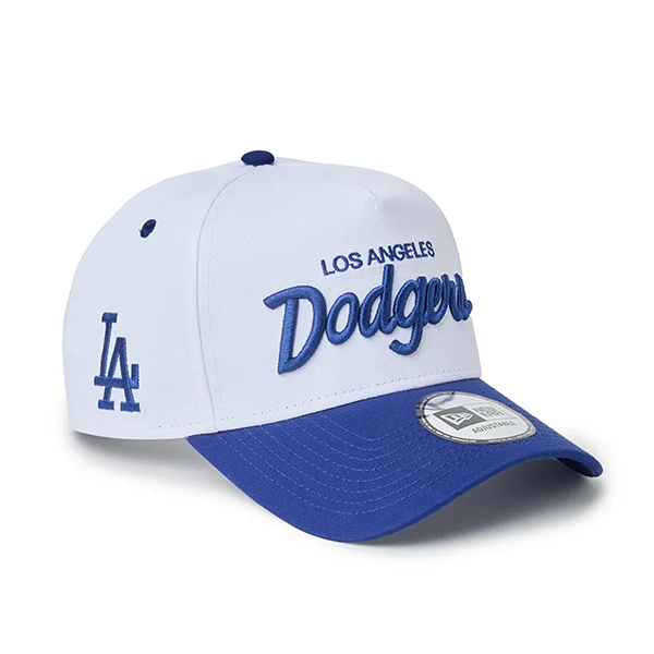 NEW ERA 9FORTY A-Frame MLB 2-Tone ロサンゼルス・ドジャース ホワイト/ダークロイヤル
