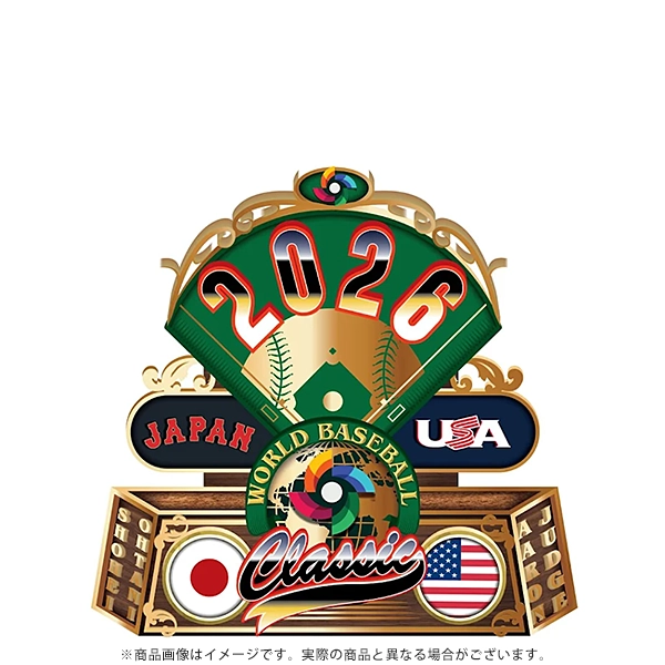 WORLD BASEBALL CLASSIC 公式 ボブルヘッド 【日本独自仕様 | 限定2000体】 THE REMATCH 2026：OHTANI & JUDGE