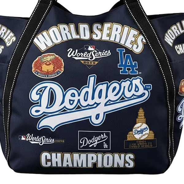 MLB ロサンゼルス・ドジャース 2025　ワールドシリーズ優勝記念バルーントートバッグ