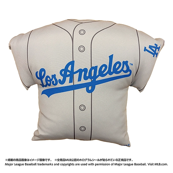 MLB 2026 ロサンゼルス・ドジャース ユニフォーム型クッション（ホーム/ビジター）