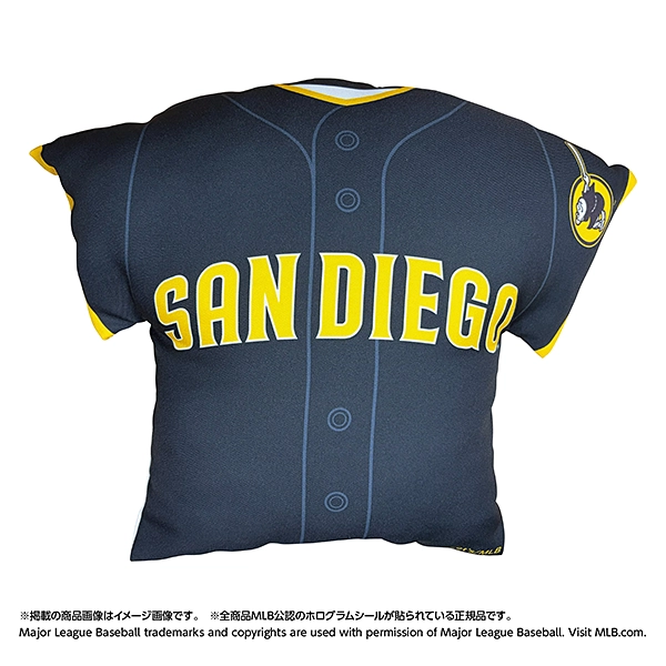 MLB 2026 サンディエゴ・パドレス ユニフォーム型クッション（ホーム/ビジター）