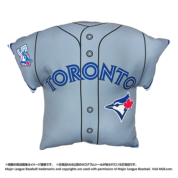 MLB 2026 トロント・ブルージェイズ ユニフォーム型クッション（ホーム/ビジター）