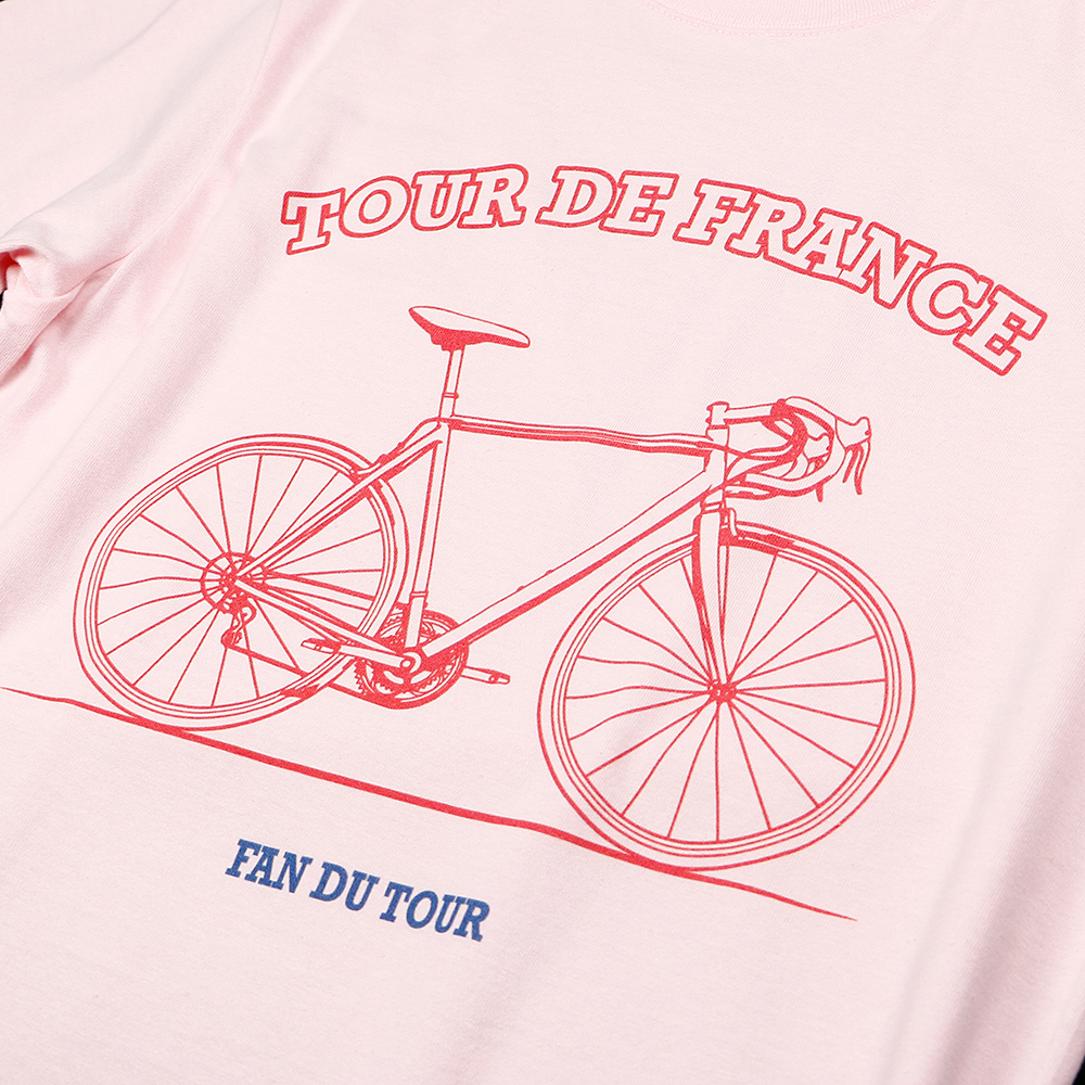 ツール・ド・フランス 2024 オフィシャル Tシャツ FAN DU TOUR