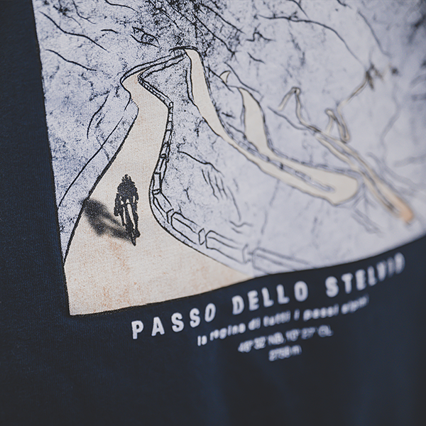 THE VANDAL Tシャツ Stelvio ネイビー