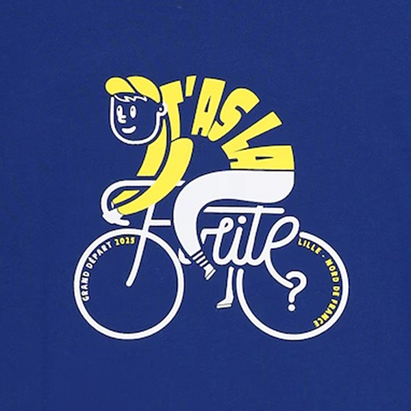 ツール・ド・フランス 2025 オフィシャル LILLE-NORD DE FRANCE キッズＴシャツ