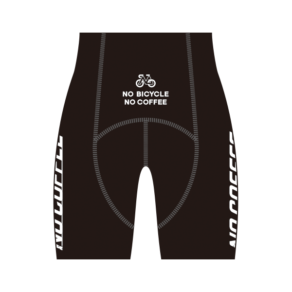 NO COFFEE × NO BICYCLE サイクルパンツ