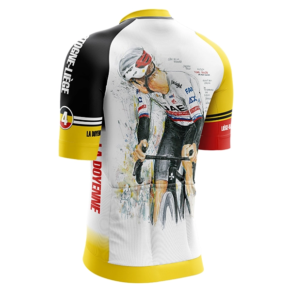 リエージュ～バストーニュ～リエージュ 2025 the art fo cycle  タデイ・ポガチャル 半袖サイクルジャージ