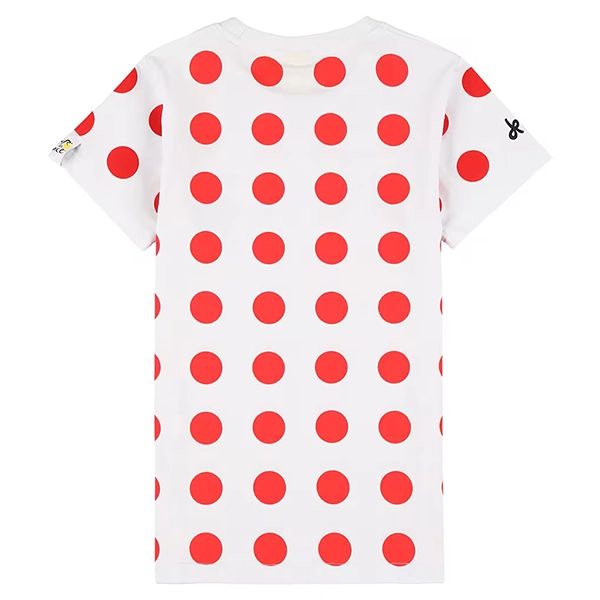 ツール・ド・フランス オフィシャル キッズロゴTシャツ 水玉