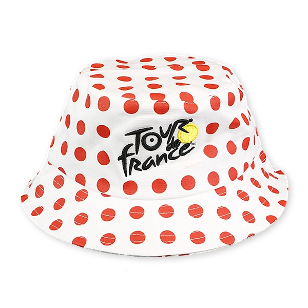 ツール・ド・フランス オフィシャル バゲットハット 水玉