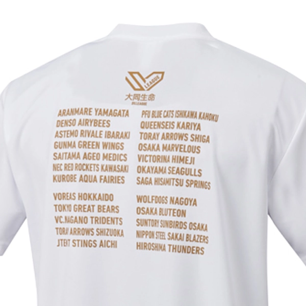 SV.LEAGUE Tシャツ（ホワイト）