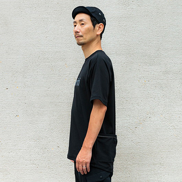 narifuri アクティブメッシュバックポケットTシャツ ブラック(S nocolor): サイクル｜【公式】J SPORTSオンライン