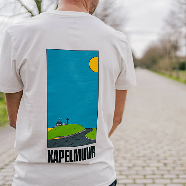 cois（ソワ）Kapelmuur 2.0 cycling サイクリング Tシャツ ホワイト