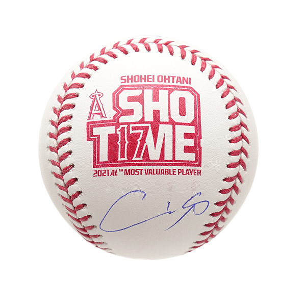 大谷翔平直筆サイン入り記念球 2021 MLBオールスターゲームロゴ