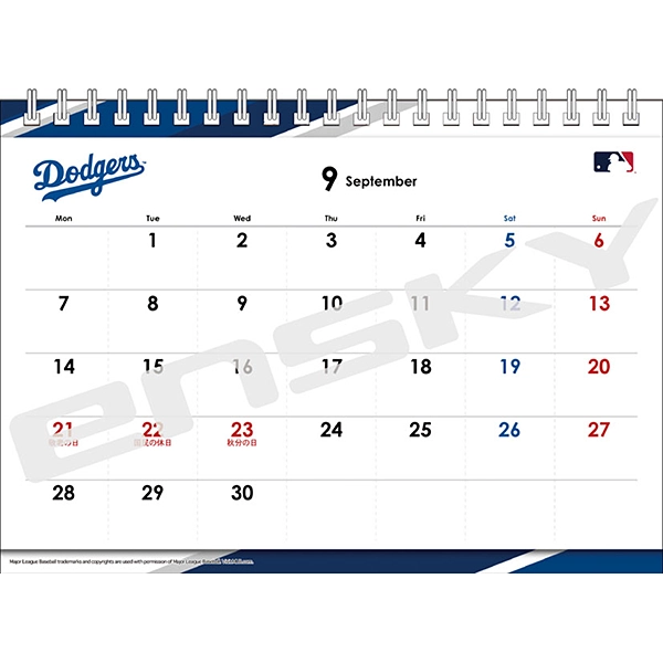 大谷翔平 2026年卓上カレンダー