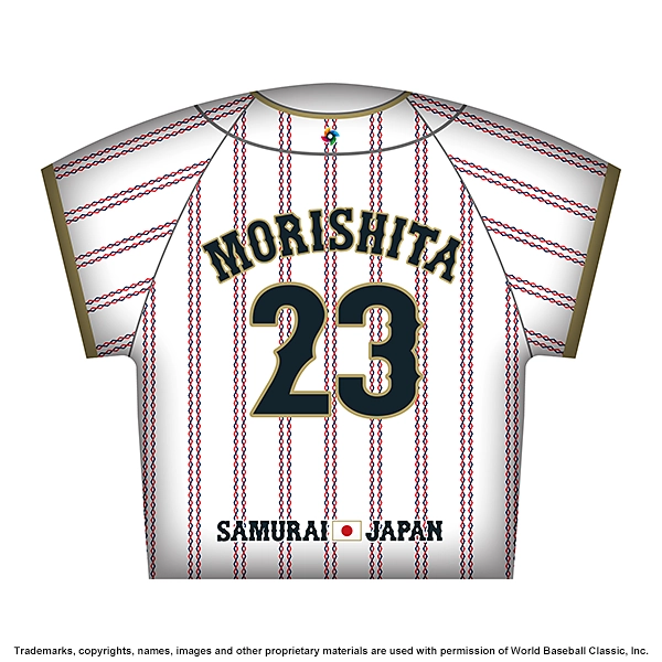 2026 WORLD BASEBALL CLASSIC 選手ユニフォームクッション