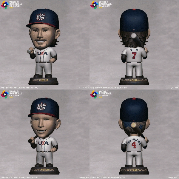 2026 World Baseball Classic プレミアムデフォルメフィギュア／全7種
