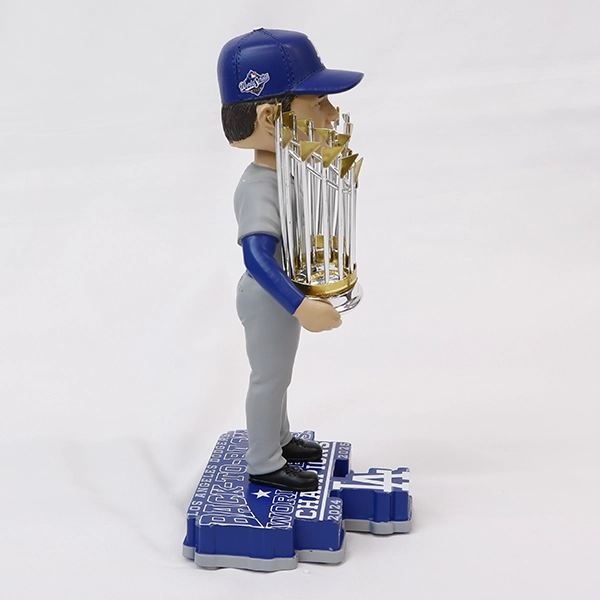 大谷翔平 MLB ロサンゼルス・ドジャース 2025 Back To Back World Series Champions Celebration ボブルヘッド8インチ（約20cm)