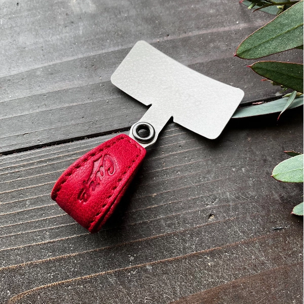 広島ジビエレザー×広島東洋カープ コラボ鹿革スマホリング2026Ver.