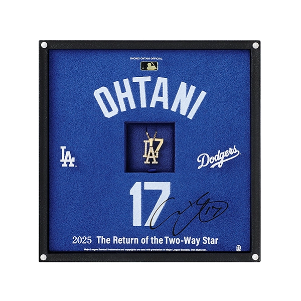 【大谷翔平選手 2025シーズン 二刀流復活記念】SHOHEI OHTANI OFFICIAL「K18 DIAMOND PENDANTS」（2025）