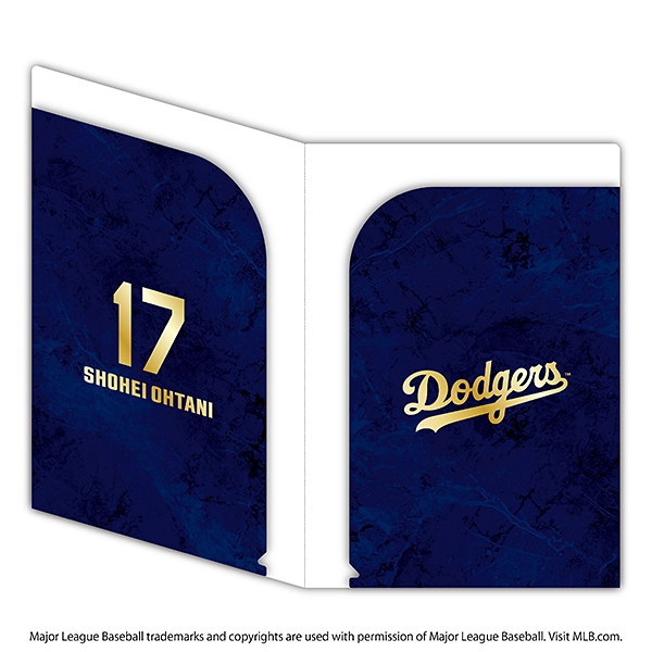大谷翔平 オフィシャルグッズ THE GOLDEN TWO-WAY ダブルポケットクリアファイル